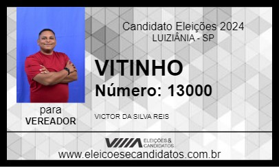 Candidato VITINHO 2024 - LUIZIÂNIA - Eleições