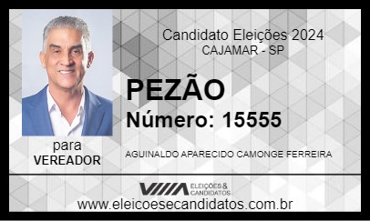 Candidato PEZÃO 2024 - CAJAMAR - Eleições