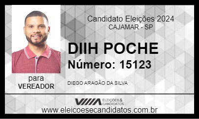 Candidato DIIH POCHE 2024 - CAJAMAR - Eleições