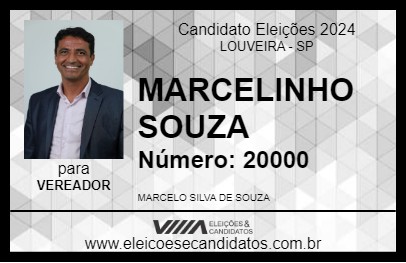 Candidato MARCELINHO SOUZA 2024 - LOUVEIRA - Eleições