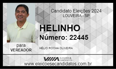 Candidato HELINHO 2024 - LOUVEIRA - Eleições