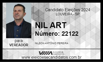 Candidato NIL ART 2024 - LOUVEIRA - Eleições