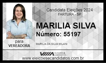 Candidato MARILIA SILVA 2024 - FARTURA - Eleições