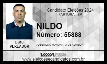 Candidato NILDO 2024 - FARTURA - Eleições