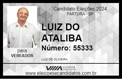 Candidato LUIZ DO ATALIBA 2024 - FARTURA - Eleições