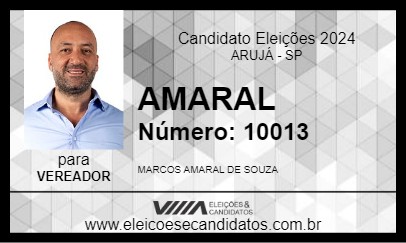 Candidato AMARAL 2024 - ARUJÁ - Eleições