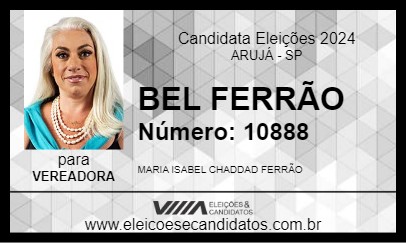 Candidato BEL FERRÃO 2024 - ARUJÁ - Eleições