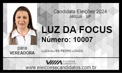 Candidato LUZ DA FOCUS 2024 - ARUJÁ - Eleições