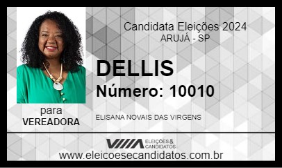 Candidato DELLIS A TERAPEUTA 2024 - ARUJÁ - Eleições