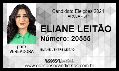 Candidato ELIANE LEITÃO 2024 - ARUJÁ - Eleições