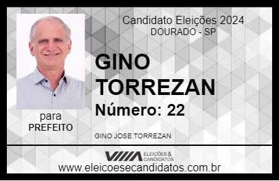 Candidato GINO TORREZAN 2024 - DOURADO - Eleições