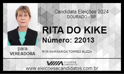 Candidato RITA DO KIKE 2024 - DOURADO - Eleições