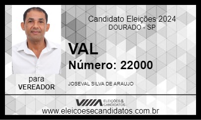 Candidato VAL 2024 - DOURADO - Eleições