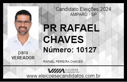 Candidato PR RAFAEL CHAVES 2024 - AMPARO - Eleições