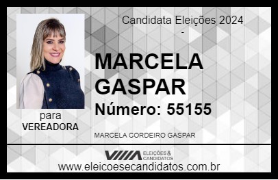 Candidato MARCELA GASPAR 2024 - BATATAIS - Eleições