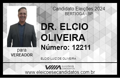 Candidato DR. ELCIO OLIVEIRA 2024 - BERTIOGA - Eleições