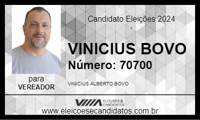 Candidato VINICIUS BOVO 2024 - SÃO JOÃO DA BOA VISTA - Eleições