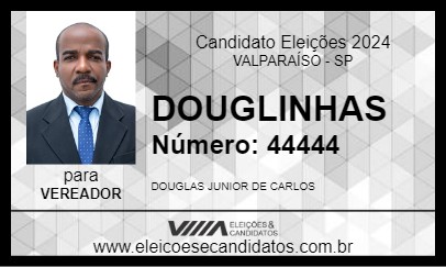 Candidato DOUGLINHAS 2024 - VALPARAÍSO - Eleições