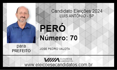 Candidato PERÓ 2024 - LUÍS ANTÔNIO - Eleições