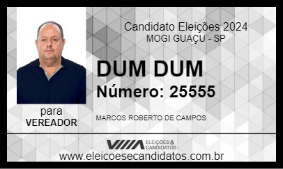 Candidato DUM DUM 2024 - MOGI GUAÇU - Eleições