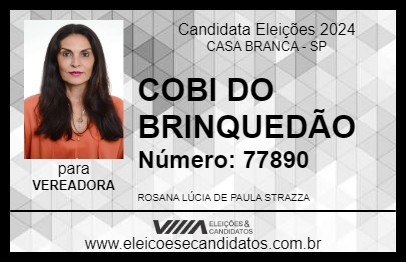 Candidato COBI DO BRINQUEDÃO 2024 - CASA BRANCA - Eleições