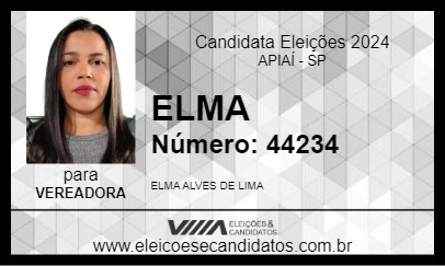 Candidato ELMA 2024 - APIAÍ - Eleições