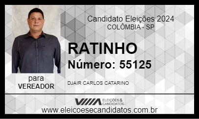 Candidato RATINHO 2024 - COLÔMBIA - Eleições