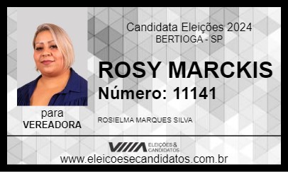 Candidato ROSY MARCKIS 2024 - BERTIOGA - Eleições