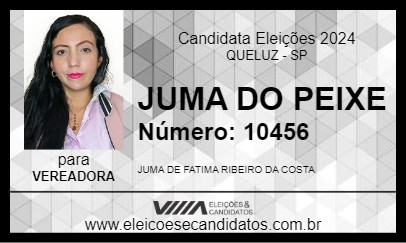 Candidato JUMA DO PEIXE 2024 - QUELUZ - Eleições