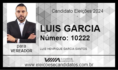 Candidato LUIS HENRIQUE 2024 - RAFARD - Eleições