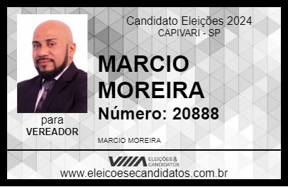 Candidato MARCIO MOREIRA 2024 - CAPIVARI - Eleições