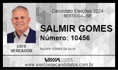 Candidato SALMIR GOMES 2024 - BERTIOGA - Eleições