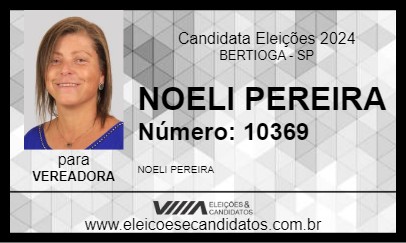 Candidato NOELI PEREIRA 2024 - BERTIOGA - Eleições