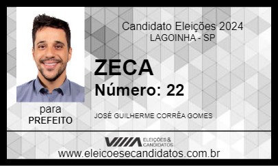 Candidato ZECA 2024 - LAGOINHA - Eleições