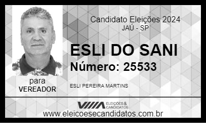 Candidato BAIXINHO CORRETOR 2024 - JAÚ - Eleições