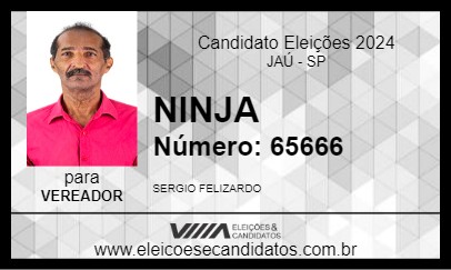 Candidato NINJA 2024 - JAÚ - Eleições