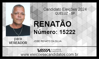 Candidato RENATÃO 2024 - QUELUZ - Eleições