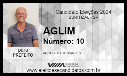 Candidato AGLIM 2024 - BURITIZAL - Eleições