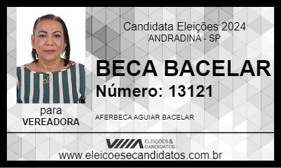 Candidato BECA BACELAR 2024 - ANDRADINA - Eleições