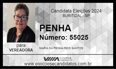 Candidato PENHA 2024 - BURITIZAL - Eleições