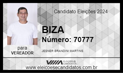 Candidato BIZA 2024 - GUAIÇARA - Eleições