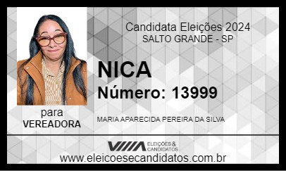 Candidato NICA 2024 - SALTO GRANDE - Eleições