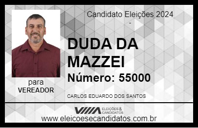 Candidato DUDA DA MAZZEI 2024 - ITAPETININGA - Eleições