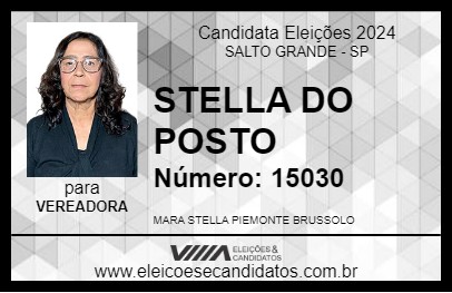 Candidato ESTELA PIEMONTE 2024 - SALTO GRANDE - Eleições