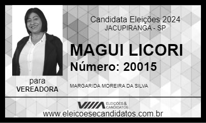 Candidato MAGUI LICORI 2024 - JACUPIRANGA - Eleições