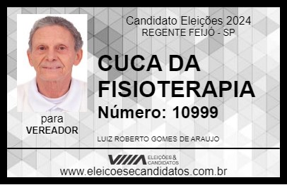 Candidato CUCA DA FISIOTERAPIA 2024 - REGENTE FEIJÓ - Eleições