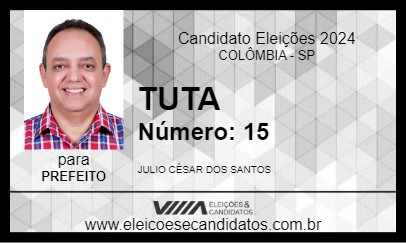 Candidato TUTA 2024 - COLÔMBIA - Eleições