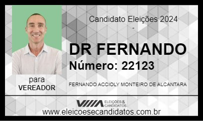 Candidato DR FERNANDO 2024 - MONGAGUÁ - Eleições