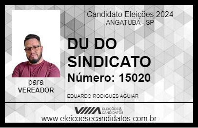 Candidato DU DO SINDICATO 2024 - ANGATUBA - Eleições