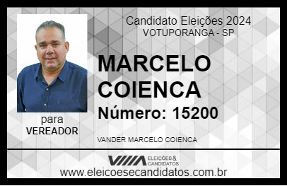 Candidato MARCELO COIENCA 2024 - VOTUPORANGA - Eleições